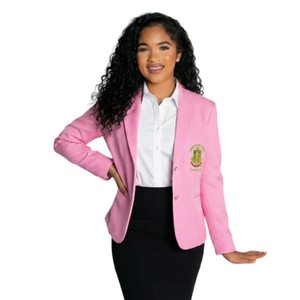 Blazer brodé haut de gamme pour femme – Veste classique sport chic, idéale pour le bureau et les occasions formelles - Product Image 5