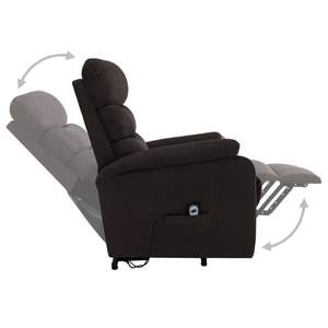 Sillón de masaje de pie para todo el cuerpo, para uso doméstico, con enchufe, 110-240v 50-60hz, color marrón - Product Image 6