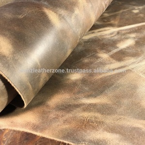 Cuir pleine fleur noir tanné végétal, résistant à l'eau, épaisseur 0,7-3 mm, pour chaussures, sacs, ceintures, selles, sangles - Product Image 3