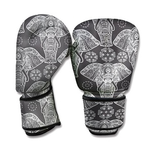 Gants de boxe Muay Thai MMA en cuir avec logo personnalisé - Imperméables et légers - Product Image 4