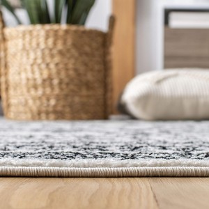 Elegant Hand Woven <b>Jute</b> <b>Rug</b> Premium Quality Abstract Pattern Latex Backing for Home Prayer Bedroom Luxury Carpet - Product Image 3