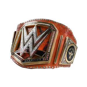 เข็มขัดแชมป์ WWE แบบยูนิเวอร์แซล ทำจากหนังสีส้ม - Product Image 1
