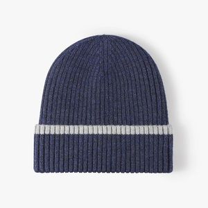 Bonnet en laine OEM avec logo personnalisé, fournisseur d'usine de bonnets pour les marques de streetwear américaines - Product Image 5