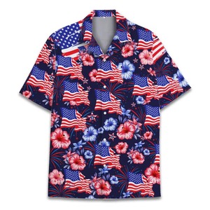 Chemise Hawaïenne Personnalisée pour Homme, Impression 3D de Haute Qualité, Chemise Hawaïenne Tricotée, Chemises Hawaïennes d'Été pour Hommes - Product Image 1
