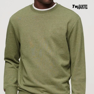 ODM Cotton Blank Crewneck <b>Plain</b> <b>Sweatshirts</b> Original Materials Sweater Men's Sweat Wear Embroidery O Neck Shirt - Product Image 4