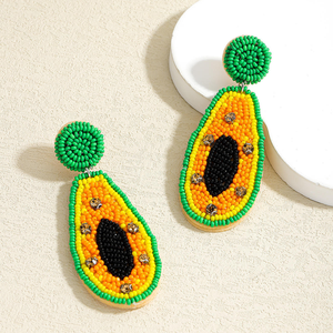 Diseño Exclusivo Hecho a Mano con Fruta de Papaya, Estilo Europeo y Estadounidense, Chapado por MULTI CRAFT - Product Image 2