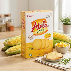 ขนมข้าวโพดอบกรอบ 150 กรัม ขนมเพื่อสุขภาพ ขายส่ง รับผลิตแบบ OEM ODM ผู้ผลิตจากเวียดนาม - Product Image 1