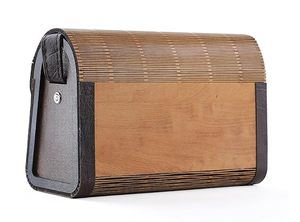 Stylish Wooden Clutch Purse Budget Friendly Handmade <b>Women</b> Bag for Party Wedding Evening and Special Use - Product Image 5