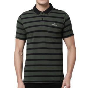 Chemises polo pour hommes de qualité supérieure à prix abordable, chemises polo à contraste de couleur, fabriquées avec les meilleurs matériaux en gros - Product Image 1