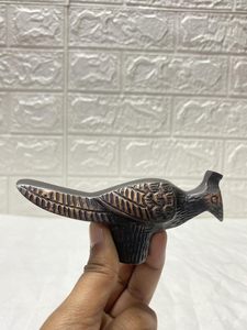 Handmade Modern Brass Bird Head Walking <b>Cane</b> Handle for Outdoor Use Replacement - Product Image 3
