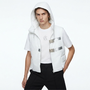 Men's Polyester Cotton <b>Puffer</b> <b>Jacket</b> <b>Vest</b> Regular Sleeve Warm Quilted Winter Outdoor Casual Lightweight Insulated Coat Custom OE - Product Image 6