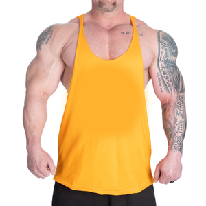 <b>Men's</b> Gym Singlet Fitness <b>Stringer</b> Muscle Fit Sleeveless <b>Vest</b> Quick Dry Custom Design Logo Training Bodybuilding Tank Top <b>Mens</b> - Product Image 3