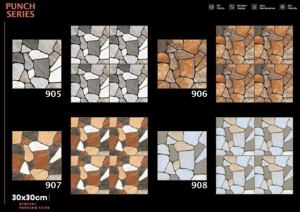 Carreaux de sol numériques pour extérieur, céramique mate 300x300mm 30x30cm 12x12 pouces, solution de revêtement pour allée, garage et extérieur - Product Image 3