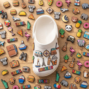 Fournisseur en gros de breloques pour chaussures en PVC, décoration de chaussures avec logo personnalisé, production OEM pour distributeurs, détaillants et marques de chaussures - Product Image 4