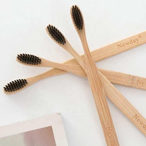 Brosse à dents réutilisable pour adultes, biodégradable, à poils souples, pour les fournitures de toilette d'hôtel, emballage personnalisé - Product Image 4