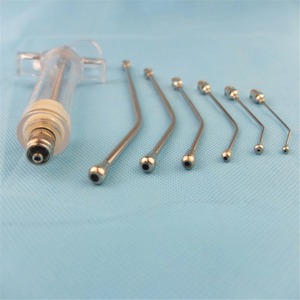 Jeringa Veterinaria Reutilizable con Cánulas Metálicas para Alimentación Oral y Administración Intravenosa en Perros - Product Image 2