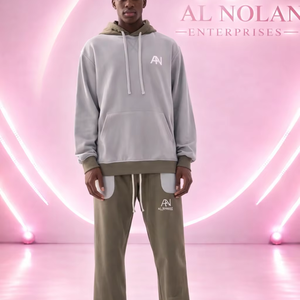 Conjunto Deportivo Personalizado para Hombre – Sudadera con Capucha y Pantalones Deportivos de Algodón Premium |   Ropa informal |   Ropa Urbana - Product Image 1