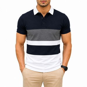 Camiseta de Golf Personalizada con Estampado Patriótico Americano en la Parte Delantera, de Poliéster, Estilo Raglán, Gráfico Retro, Elástica, de Manga Corta, Informal para Hombre - Product Image 5