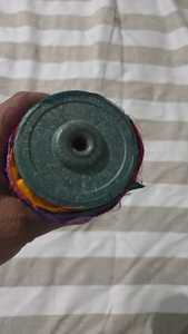 ริบบิ้นผ้าไหมส่าหรีหลากสีแบบม้วน ไหมรีไซเคิลสำหรับงานฝีมือ ไหมแฟนซีป้องกันการเป็นขุย สำหรับถักมือ ปักลาย ทำเครื่องประดับ - Product Image 3