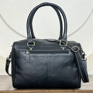 Bolso de Mano de Cuero Vacuno Hecho a Mano con Diseño a Cuadros, Bolso de Hombro Cruzado de Cuero Genuino para Mujer, Diseño de Diseñador Nuevo 2025 - Product Image 5