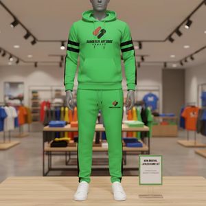 Conjunto Deportivo para Hombre, Sudadera con Capucha y Pantalones Deportivos, Conjunto de Dos Piezas, Venta al Por Mayor - Product Image 3