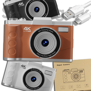 ค้นหา SourcingArk กล้อง CCD รุ่น Retro สำหรับภาพถ่ายสไตล์วินเทจ พร้อมวิดีโอ 4K และแบตเตอรี่ใช้งานได้ยาวนาน ของขวัญสุดเพอร์เฟค M11 - Product Image 1