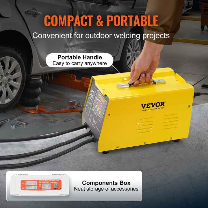 300W Aluminum Car Body Dent Puller Spot Welder for Body Repair Equipment Stud Welder for Dent Repair