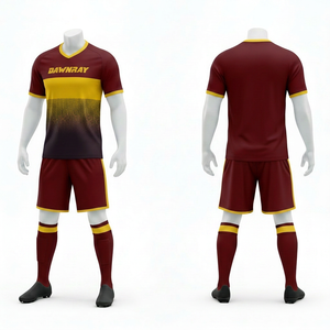 Team Soccer Kit Full Sublimation 100% Polyester Crew Neck Uniform | <b>Men</b> Women Adult Sizes | Lightweight Quick Dry Breathable - Product Image 3