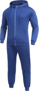 Ensemble de survêtement personnalisé par sublimation pour homme, en polyester, avec fermeture éclair, tenue de sport deux pièces, ensemble de sport d'été pour la salle de sport 2025 - Product Image 4
