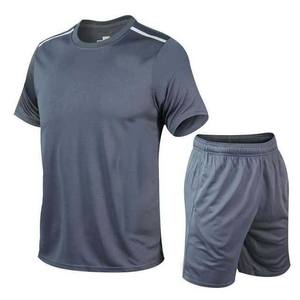 Uniformes de Fútbol Baratos al por Mayor, Camiseta y Pantalones Cortos en Contraste, Conjunto Deportivo de 2 Piezas, Diseño Personalizado OEM, Uniforme de Fútbol para Hombre - Product Image 2