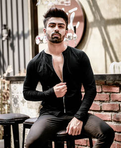 Factory 250 Gsm 100% Camiseta de algodón Heavy Custom Graphic Plain Oversized Tallas grandes Camisetas de algodón transpirable para hombres - Product Image 2