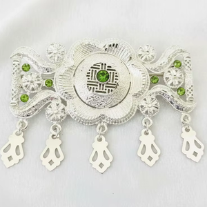 MOLL JEWELLERS Bijoux Vintage Plaqué Or en Alliage Faits Main Écologiques Étanche Élégants Tendance Mini Paillettes Animaux Pompons Fleurs - Product Image 1