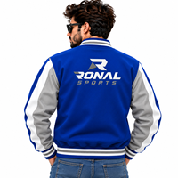 Veste à capuche unisexe pour hommes et femmes, veste de sport, veste de baseball, veste varsity, solution vestimentaire unisexe, service OEM ODM