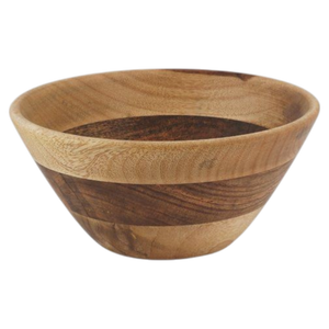Bol en bois au design primitif pour offrir en cadeau, pour organiser la cuisine, comme centre de table ou pour la décoration intérieure - Product Image 1