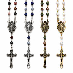 Wholesale Religious Medal for Catholic Rosary and Prayer <b>Beads</b> — Custom Saint or Virgin Mary Zinc Alloy Die Cast, Low MOQ - Product Image 2