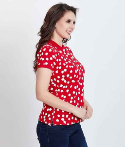 Última Colección al por Mayor de Camisetas Polo para Mujer, Ropa Casual Deportiva, para Correr, Tejidas, Bordadas, de Secado Rápido y Transpirables - Product Image 4