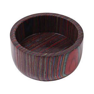 Juego de Cuencos de Madera Natural para Afeitar para Hombre, para Mezclar Jabón y Crema, Material de Buena Calidad, Venta al por Mayor - Product Image 1