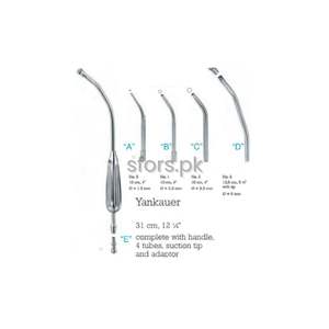 Cánula Curva para Sinusos, Cánula Dental de Succión de Acero Inoxidable, Tubo de Succión para Sinusos, Instrumento Quirúrgico Manual con Certificación CE - Product Image 3