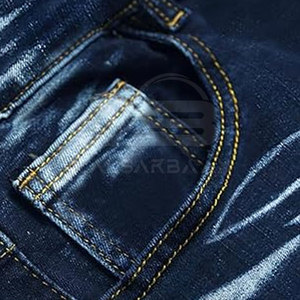 Pantalon homme déchiré de qualité supérieure, best-seller, couleur unie, confortable, en vente en ligne - Product Image 6