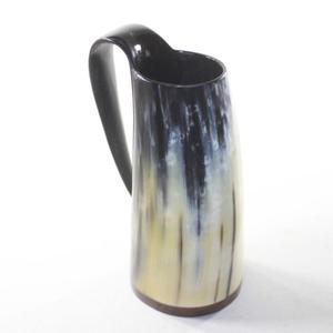 Ready To Ship Natural Horn Mug Premium Quality Beer Glasses Wholesale Price Real Buffalo Horn Mugs For Drinking Natural Crafts - Product Image 4
