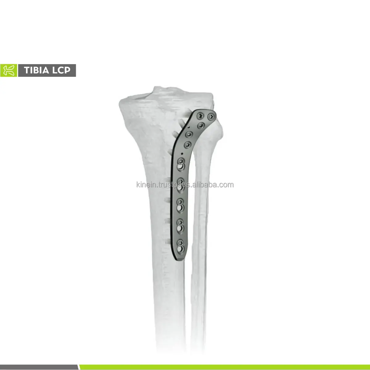 近位側方脛骨ホッケーロッキングコンプレッションプレートキネイン外科整形外科外傷インプラントラージフラグメントロワーリム