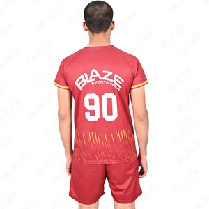 Camiseta de Fútbol Retro Vintage, Transpirable, Absorbente de Humedad, Ecológica, 100% Poliéster, Elástica en Cuatro Direcciones, Protección UV - Product Image 5