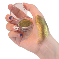 Palette de fards à paupières pressés Duochrome Chameleon Dark, poudre scintillante métallisée minérale, haute pigmentation, longue tenue, acrylique, 9 couleurs