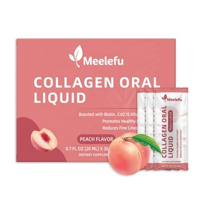 OEM/ODM加水分解液体コラーゲンタイプ1および3ペプチドビオチン + ビタミンC + ビタミンB複合体女性 & 男性用 - Product Image 1