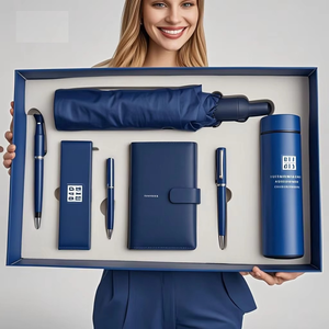 Juego de Regalo Único y Perfecto con Mini Paraguas Corporativo, Cuaderno y Bolígrafo para Negocios, Comercio, Cumpleaños y Regalos de Bienvenida - Product Image 6