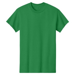 Camiseta de Hombre 2025, Colores Personalizados, Verde Césped, 100% Algodón, Ecológica, Cuello Redondo, Bordada, Anti-Pilling, Talla Grande - Product Image 1