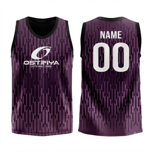 Custom Heat-Transfer Printed 100% Polyester Quick Dry Collarless Sleeveless Front Logo Summer 7v7 Football Jersey Unisex - Product Image 4