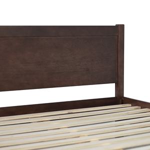 Cama de Plataforma de Madera de Caucho Fabricada en Vietnam OEM/ODM, Estructura KD Duradera, Cama de Madera con Calidad Estándar de Exportación - Product Image 6