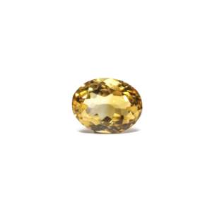4.95 Carat Natural Golden Citrine Loose Gemstone Pear Cut for Fine Jewelry - Product Image 1