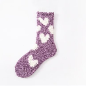 Cross Border Non Shedding Mid Calf <b>Winter</b> Thickened <b>Socks</b> Coral Fleece Warm Long <b>Socks</b> Cute Cotton <b>Socks</b> for Sleeping Home - Product Image 3